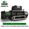 STEGODON New 13000 LBS Electric Winch,12V Synthetic Rope with Wireless Handheld Remotes and Wired Handle
