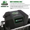 STEGODON New 13000 LBS Electric Winch,12V Synthetic Rope with Wireless Handheld Remotes and Wired Handle