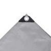 Tarpaulin 2.1 oz/ft² 13.1'x23' Gray